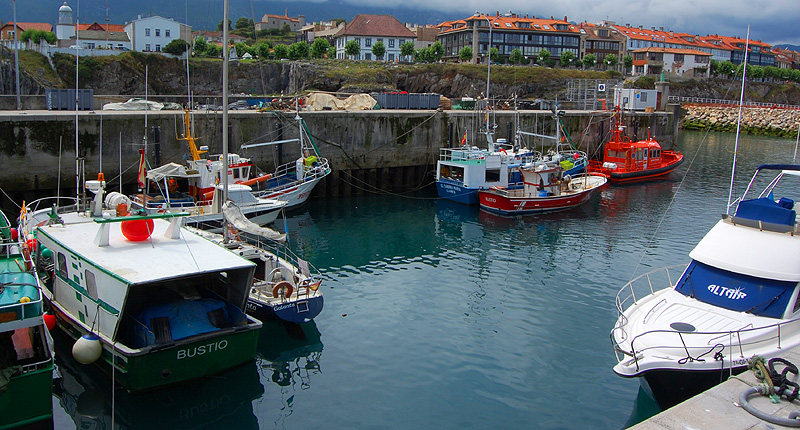 Llanes port, Asturias